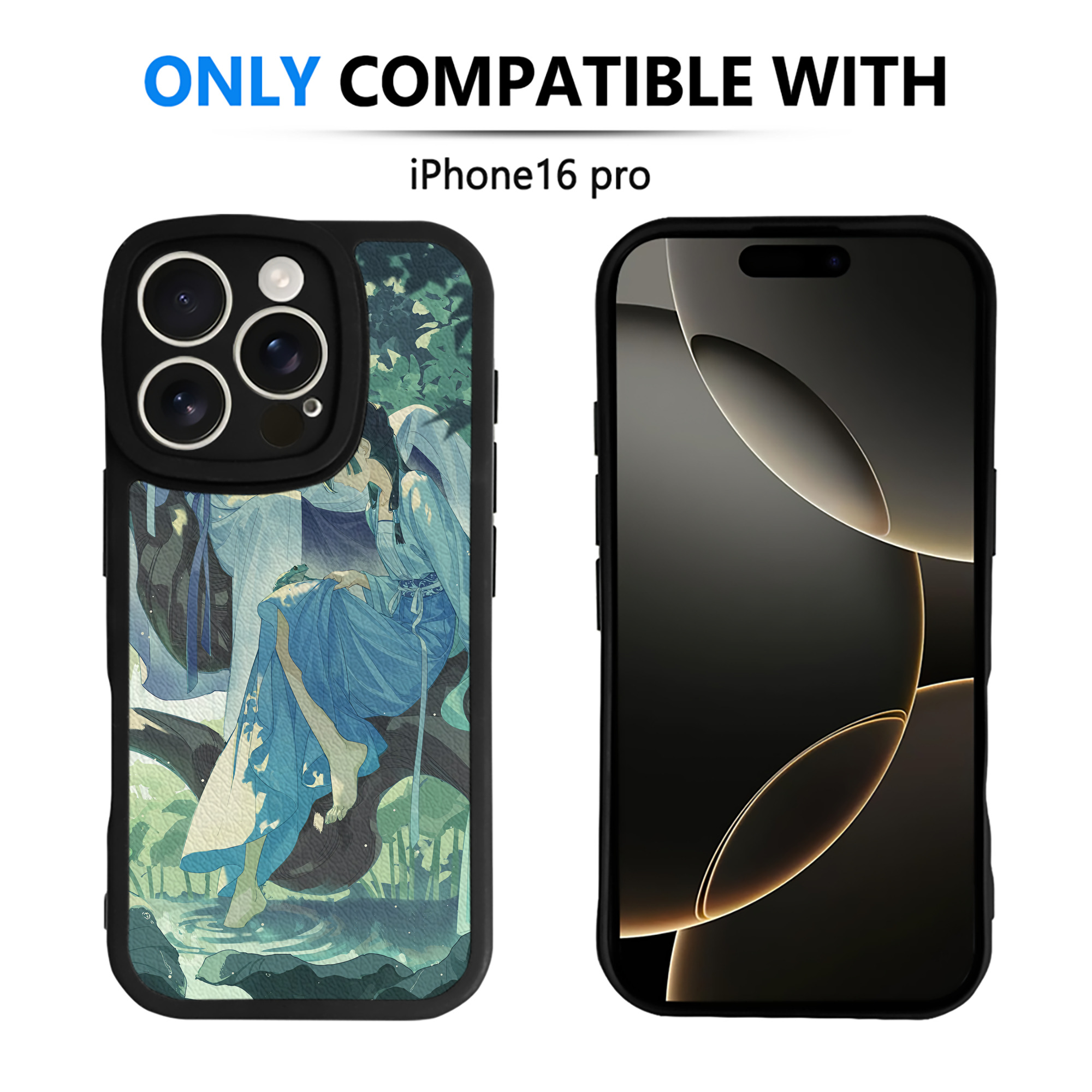 薬屋のひとりごと The Apothecary Diaries 【iPhone 16シリーズ対応】シリコンスマホケース（レザー調） 材質：シリコン